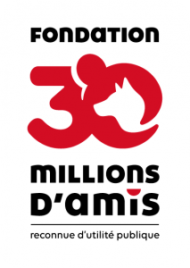 Soutien à l'APATE par la fondation 30 millions d'amis pour des soins et de la nourriture