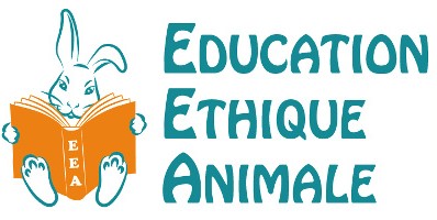 Logo et lien vers le site pédagogique d' Éducation Éthique et Animale